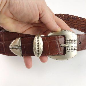 Braided Western Belt Tony Barcelo